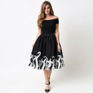 long skirts Black octopus tentacle skirt