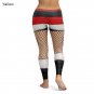 Printing Leggings Put Hip Elastic High Waist pants