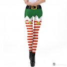 Stripe Tribal Leggings Women Plus Size Autumn Winter Festival