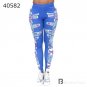 Fashion Legging Aztec Round Ombre Printing Leggins Slim High Waist