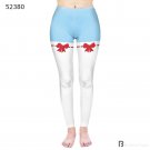Legging Pink Tropics Printing With Multicolor Pattern