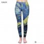 Legging Pink Tropics Printing With Multicolor Pattern