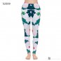 Legging Pink Tropics Printing With Multicolor Pattern