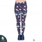 Design Women Legging Unicorns Navy Printing Leggings Fashion