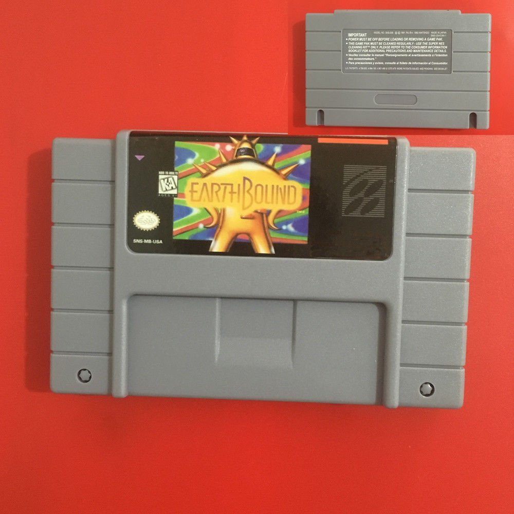 Hot Sale!! Earthbound SNES 16 Bit NTSC Game Card For USA Version Battery Save