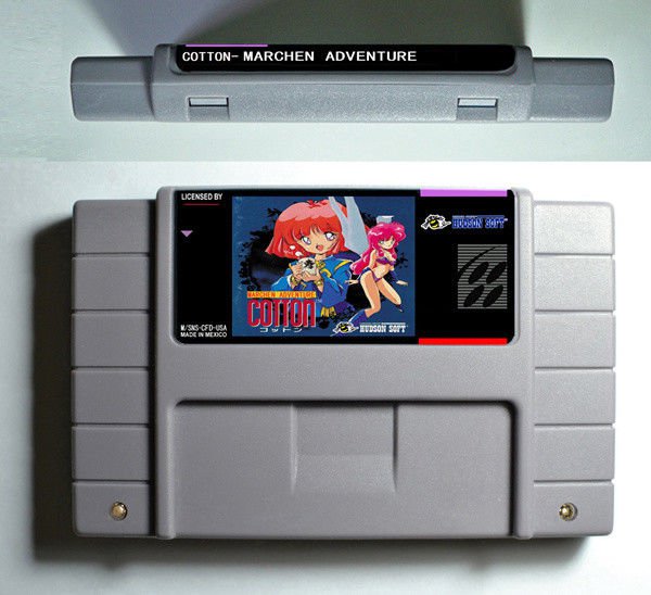 Cotton Marchen Adventure Super Nintendo SNES NTSC Game Cartridge USA Version