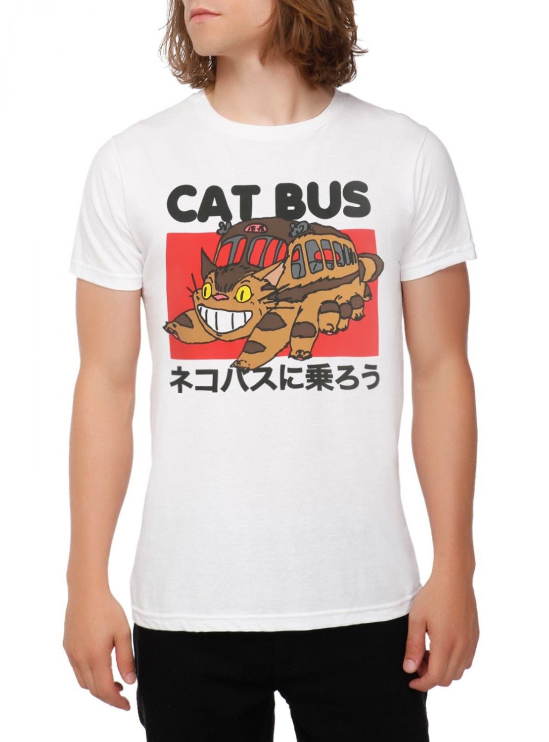 Cat Bus Studio Ghibli Totoro T-shirt