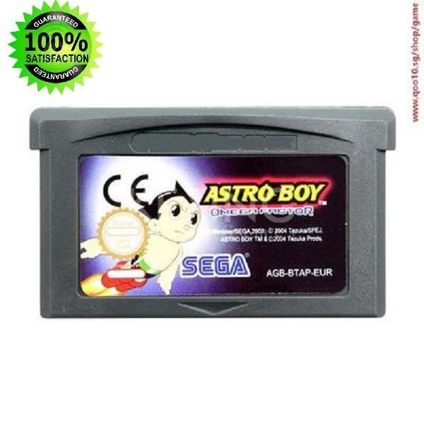 Astro Boy Omega Factor GBA GB Advance Cartridge Card Game Console US Version New