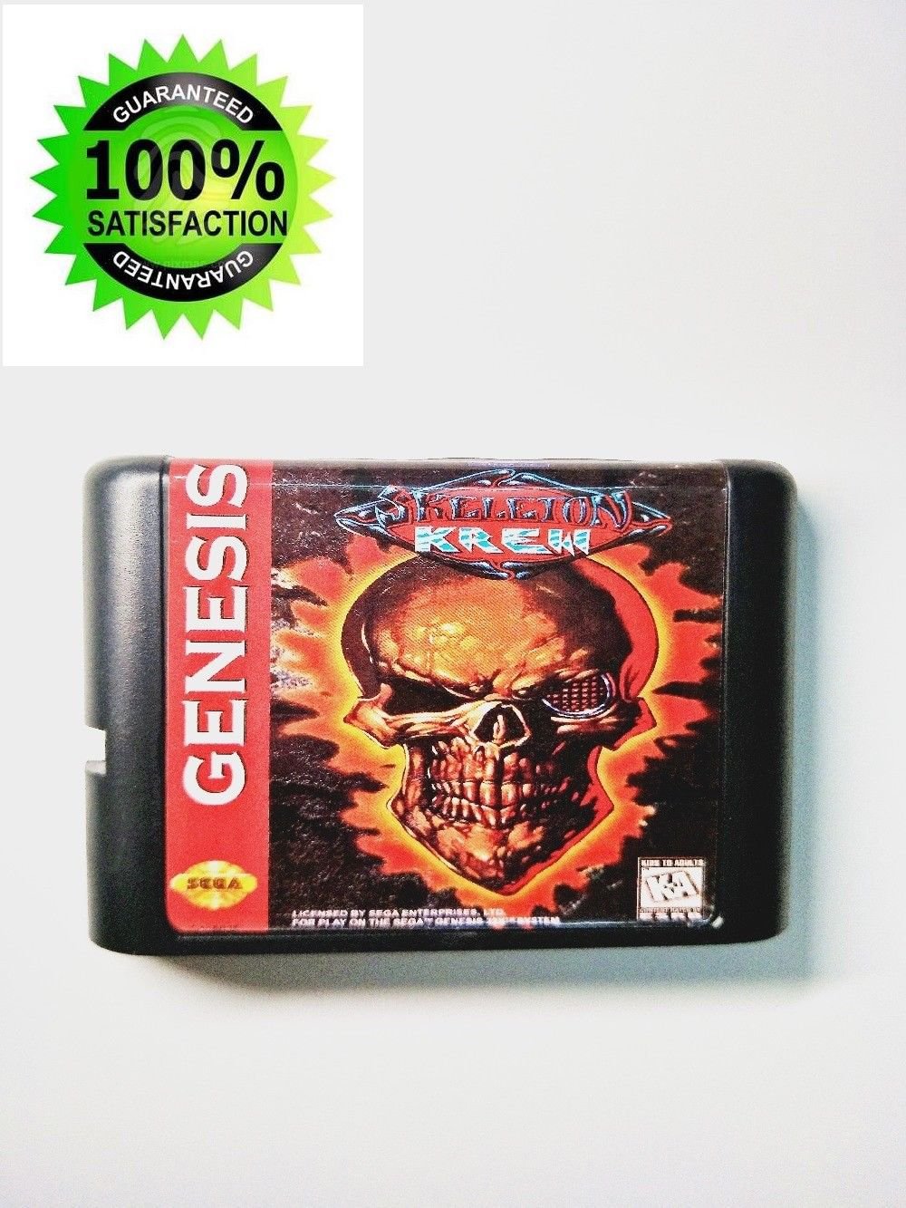 Skeleton Krew NTSC-U version 16 bit MD Game Cartridge Mega Sega Drive Genesis