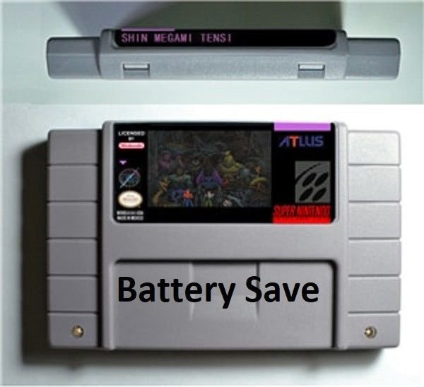 Shin Megami Tensei I Super Nintendo SNES 16bit NTSC Cartridge Card USA Version