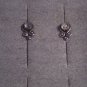 .925 Silver Earrings w/opal stone (009)