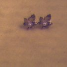 Gold n Pearl Pierced Earrings (016)