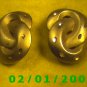 Gold Knots Clip On Earrings
