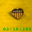 USA Patriotic Hat Pin