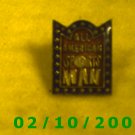 All American Sports Man Hat Pin