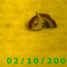 A Dove and Rainbow Hat Pin