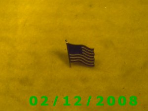  American Flag Hat Pin