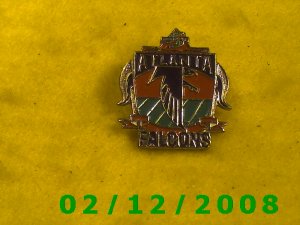 Atlanta Falcons 1995Hat Pin
