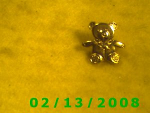 Teddy Bear Hat Pin