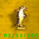 Penquin on Ice Skates Hat Pin