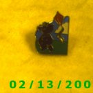 Bear Flying Kite Hat Pin