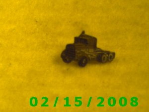 Another White Truck Hat Pin