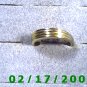 Silver Ring size 13 was plated gold