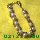 7.5" Gold Plated  Bracelet  10mm (001)