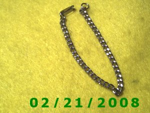 7" Silver Bracelet (012)