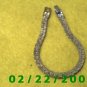 7 1/2" Gold Plated Bracelet 6mm wide(026)