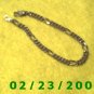 7" 5mm wide Gold Plated Bracelet (042)