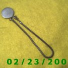 7 1/2" 3mm round Silver Bracelet w/Mary Jane Tag (044)