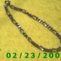 9" 5mm wide Silver Bracelet (045)