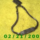 Sterling Silver ID Bracelet USA w/Love charm (013)