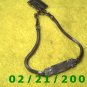 Sterling Silver ID Bracelet USA w/Love charm (013)