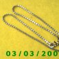 18" Silver Necklace (006)