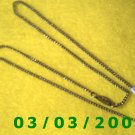 18" Silver Necklace (007)