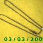 18" Silver Necklace (007)