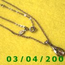 20" Gold Plated Necklace w/pendant (Avon) (045)