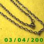 24" Silver Necklace (046)