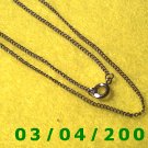 18" Silver Necklace (048)