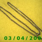 24" Silver Necklace (018)