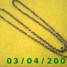 25" Silver Necklace (027)
