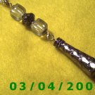  27" Gold Necklace w/Pendant (028, 029)