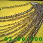 22" 16 Strand Silver Necklace (006)