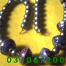 18 1/2" Bead Necklace Made in Japan (022)