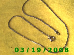 Silver Necklace  (E-3001)