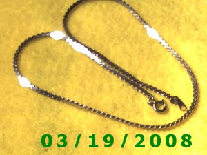 Silver Necklace  (E-3003)