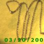 31" 3mm Gold Necklace  (E-4004)