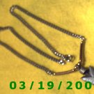 Silver Arrow Head Necklace  (E-3006)